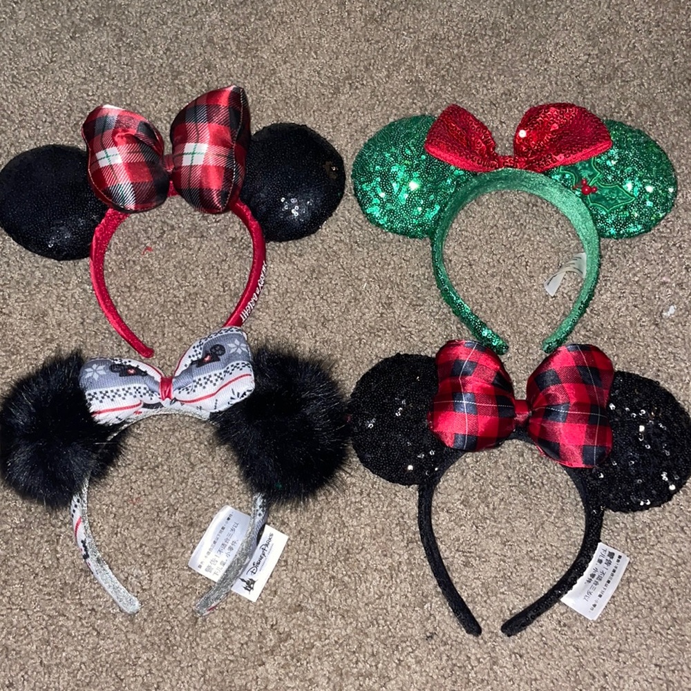 Christmas Minnie Ears Bundle